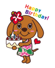 hawaiian ALOchan2 sticker #10953335
