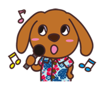 hawaiian ALOchan2 sticker #10953336