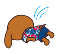 hawaiian ALOchan2 sticker #10953337