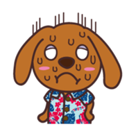 hawaiian ALOchan2 sticker #10953343