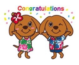 hawaiian ALOchan2 sticker #10953349