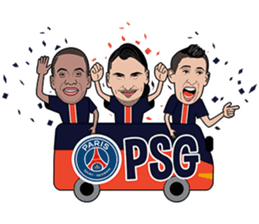 Paris St Germain Sticker by football4ever