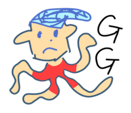 Very ugly man sticker #10953586