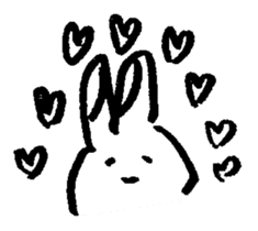 RABBIT TERUSUKE 2 sticker #10954712