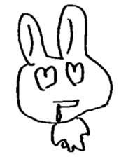 RABBIT TERUSUKE 2 sticker #10954713