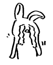 RABBIT TERUSUKE 2 sticker #10954715