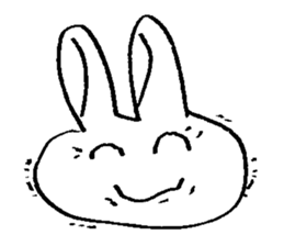 RABBIT TERUSUKE 2 sticker #10954723