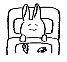 RABBIT TERUSUKE 2 sticker #10954725