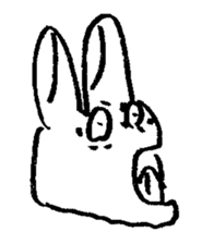 RABBIT TERUSUKE 2 sticker #10954727