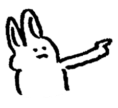 RABBIT TERUSUKE 2 sticker #10954728