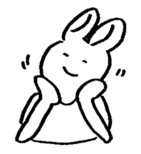 RABBIT TERUSUKE 2 sticker #10954733