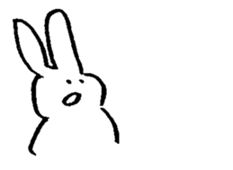 RABBIT TERUSUKE 2 sticker #10954736