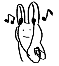 RABBIT TERUSUKE 2 sticker #10954740