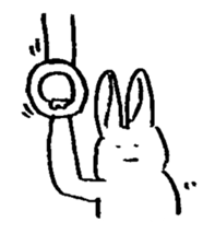 RABBIT TERUSUKE 2 sticker #10954741