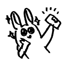 RABBIT TERUSUKE 2 sticker #10954743