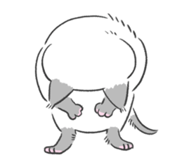 Munchkin cat RORO sticker #10955311