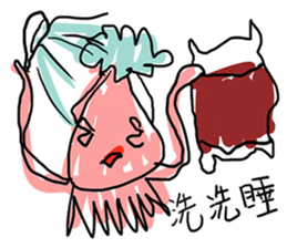 Life of Mr.Squid sticker #10955382