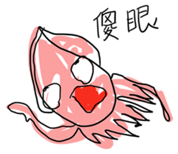 Life of Mr.Squid sticker #10955385