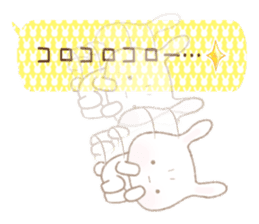 Twinte cute BUNNY GIRL! version 2 sticker #10955523