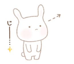 Twinte cute BUNNY GIRL! version 2 sticker #10955525