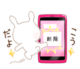 Twinte cute BUNNY GIRL! version 2 sticker #10955526