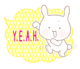 Twinte cute BUNNY GIRL! version 2 sticker #10955529