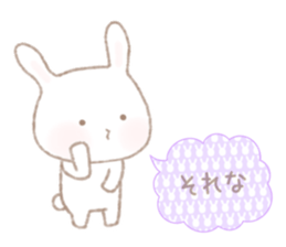 Twinte cute BUNNY GIRL!   version 2 sticker #10955539