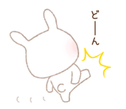 Twinte cute BUNNY GIRL! version 2 sticker #10955540