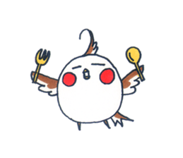 Daily Cockatiel 2 sticker #10955792