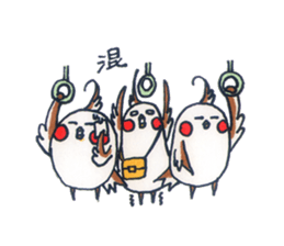 Daily Cockatiel 2 sticker #10955806