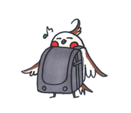 Daily Cockatiel 2 sticker #10955825