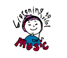 everyday enjoy sticker #10956314