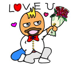 Full color platypus hipu~ sticker #10956673