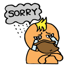 Full color platypus hipu~ sticker #10956689