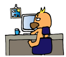 Full color platypus hipu~ sticker #10956693