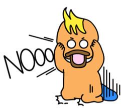 Full color platypus hipu~ sticker #10956706