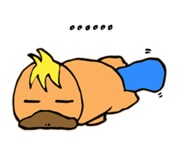 Full color platypus hipu~ sticker #10956708