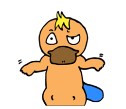 Full color platypus hipu~ sticker #10956710