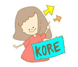 Bibit girl sticker #10957273