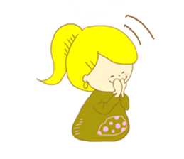 Bibit girl sticker #10957276