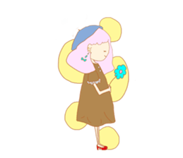 Bibit girl sticker #10957280