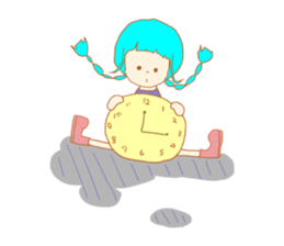 Bibit girl sticker #10957285