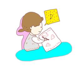 Bibit girl sticker #10957295