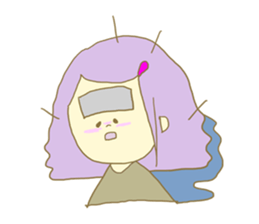 Bibit girl sticker #10957298