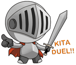 Ksatria dan Penyihir sticker #10957368