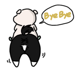 dodo and his nanny duck --Part2 sticker #10957474