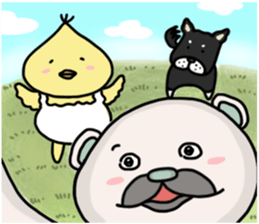 dodo and his nanny duck --Part2 sticker #10957510