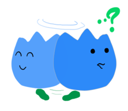 a Somehow KAWAII tulip 2 sticker #10957562