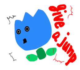 a Somehow KAWAII tulip 2 sticker #10957570