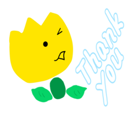 a Somehow KAWAII tulip 2 sticker #10957579